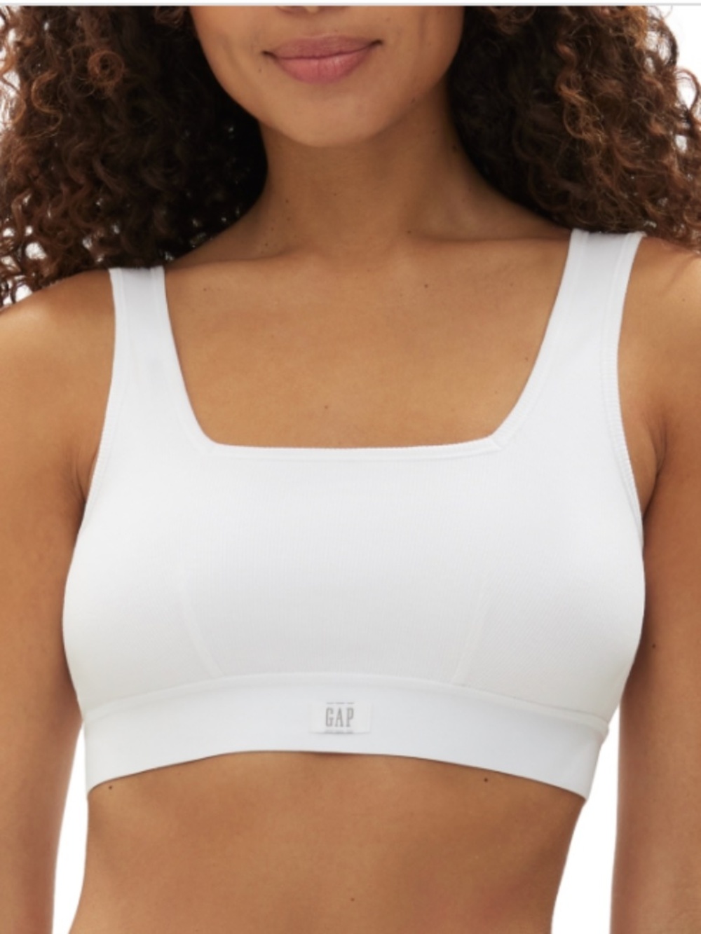 Gap GapBody Logo Comfort Bralette GPW01052 - Optic White XS